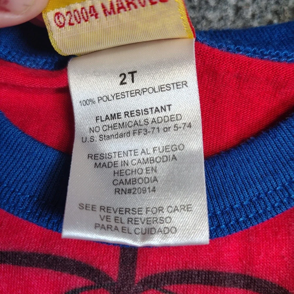 Spiderman pants shirt